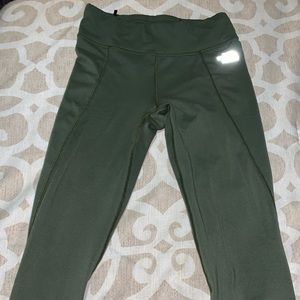 North Face Green Leggings
